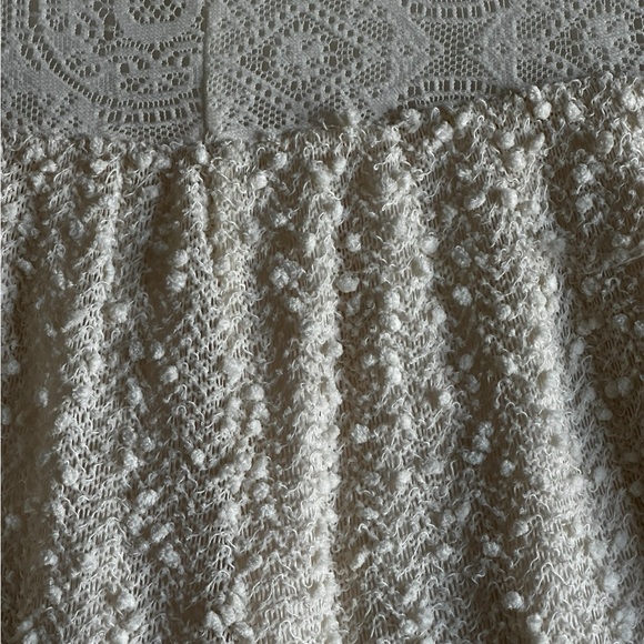 JESSICA SIMPSON WOMANS ANTIQUE WHITE SLIP KNEE LENGTH DRESS SZ LARGE - Picture 3 of 16